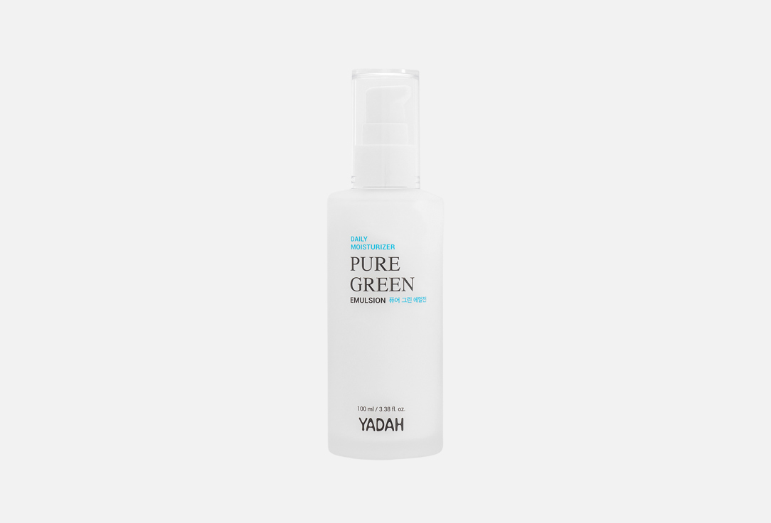 Yadah Moisturizing face emulsion Pure green