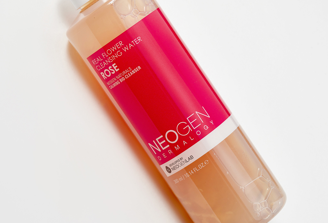 Neogen Moisturizing Face cleansing water rose Real flower