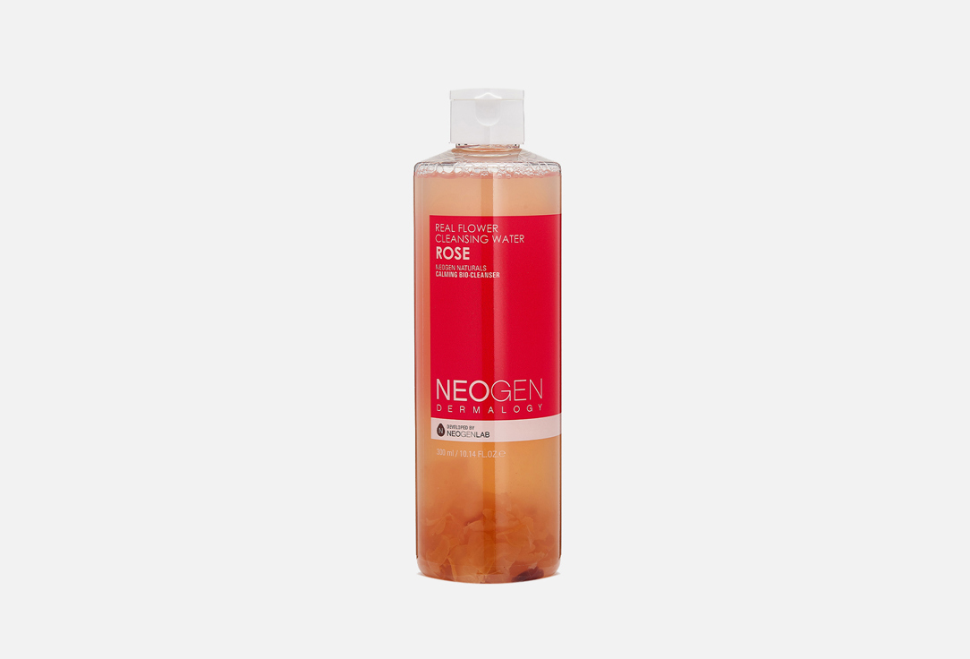 Neogen Moisturizing Face cleansing water rose Real flower