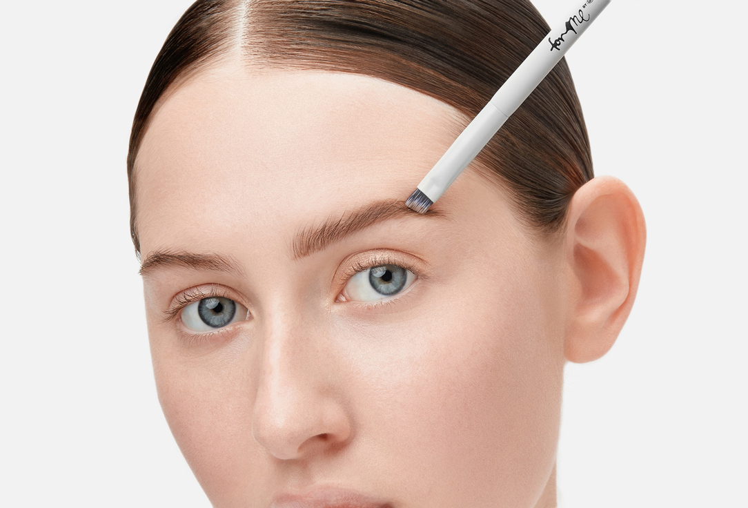For me by gold apple Double-ended makeup brush Eyebrow brush