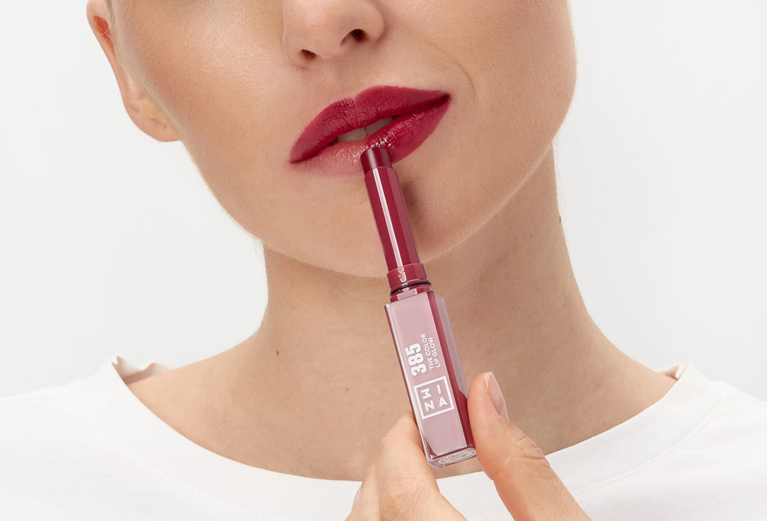 3INA Glowy, Moisturizing lipstick The Color Lip Glow