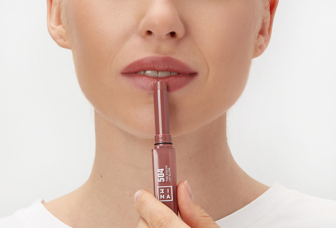 3INA Glowy, Moisturizing lipstick The Color Lip Glow