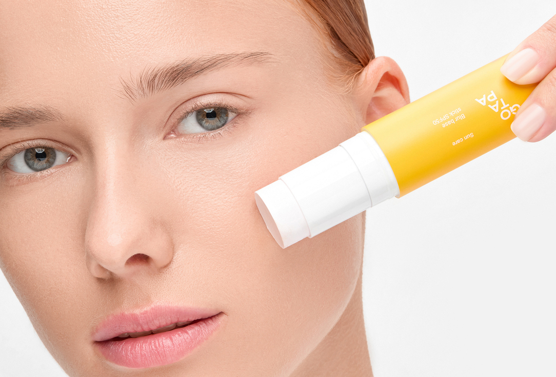 Go Tapa Sunscreen primer-stick SPF 50 Blur base stick