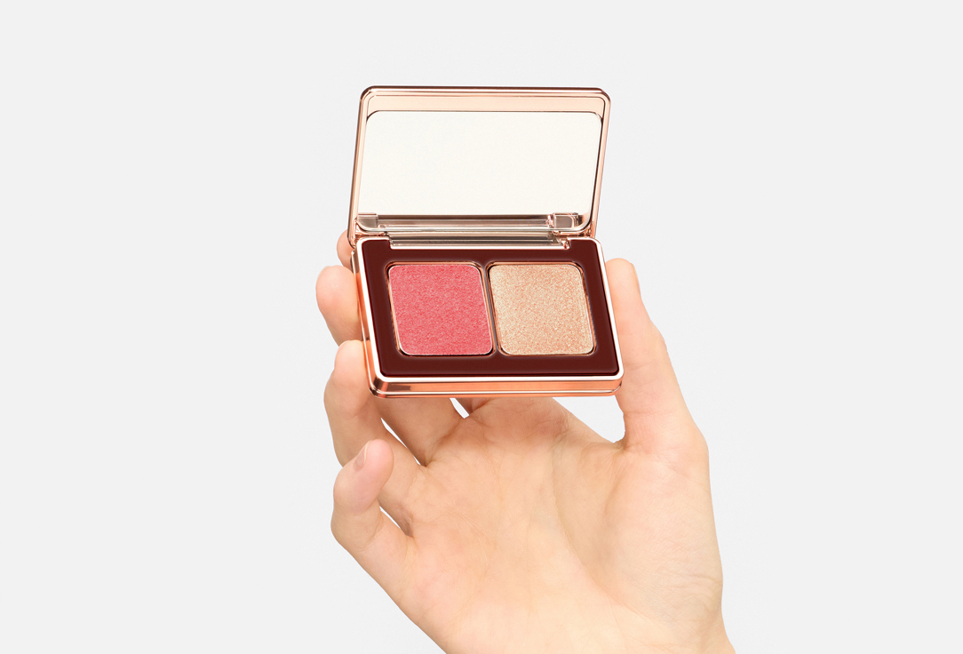 NATASHA DENONA Blush and highlighter palette ROSE CHEEK DUO 4 g NATASHA DENONA Blush and highlighter palette ROSE CHEEK DUO